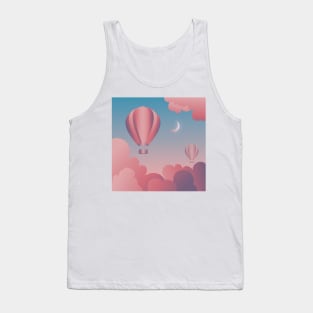 Hot Air Balloon Rides I Landscape Tank Top